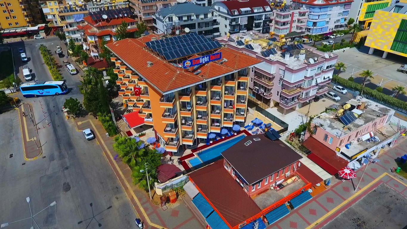 Kleopatra Sunlight Hotel Alanya Exterior photo